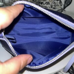 La Mer Purple Cosmetic or Travel Essentials Bag
